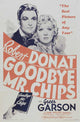 Goodbye Mr. Chips Movie Poster Print showcasing classic film nostalgia.