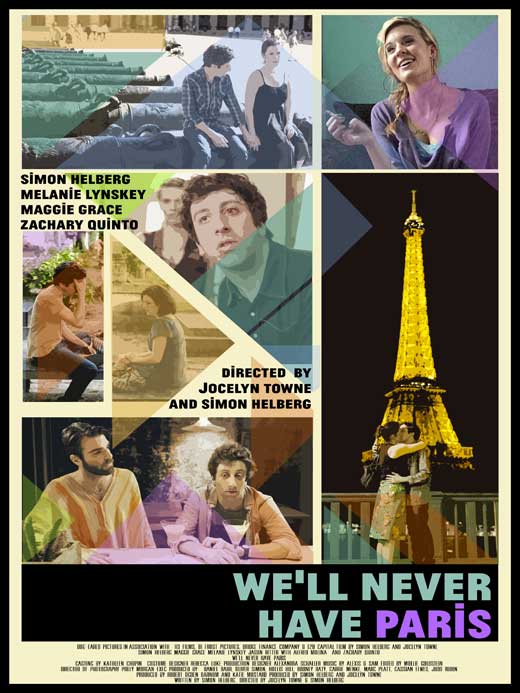 We'll Never Have Paris Movie Poster Print showcasing whimsical charm.