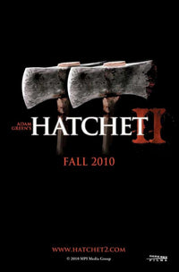 Hatchet 2 Movie Poster Print showcasing horror film imagery.