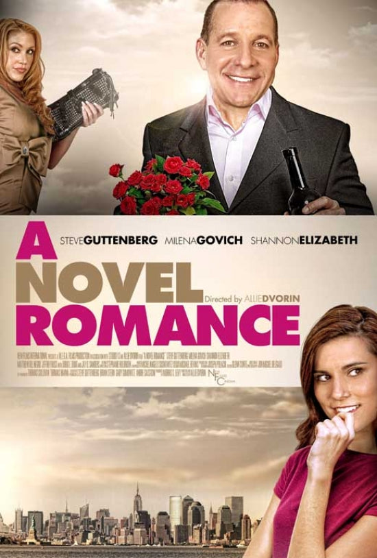 A Novel Romance Movie Poster Print showcasing a romantic theme.