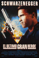 Last Action Hero Movie Poster Print featuring iconic film imagery.