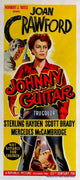 Johnny Guitar Movie Poster Print featuring classic film art.