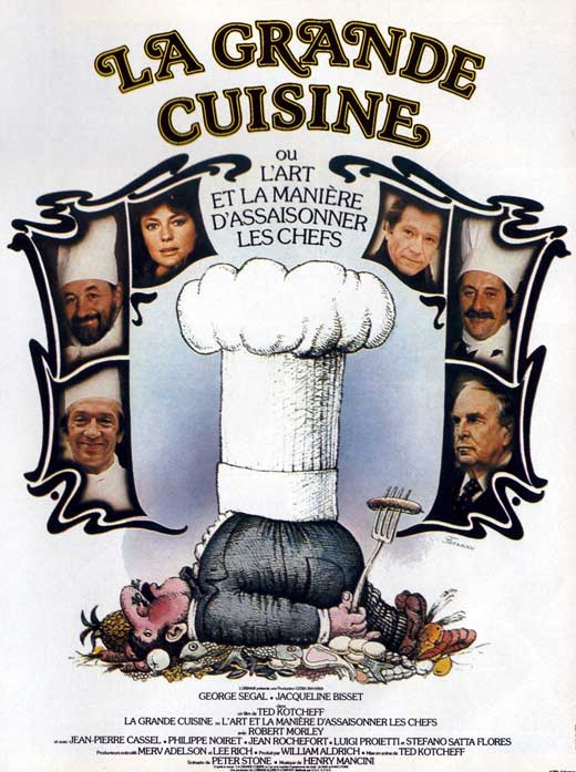 Who Is Killing the Great Chefs of Europe? Movie Poster Print showcasing culinary intrigue.