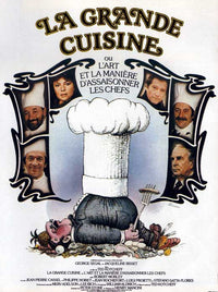 Who Is Killing the Great Chefs of Europe? Movie Poster Print showcasing culinary intrigue.