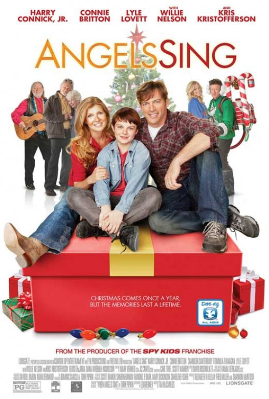Angels Sing Movie Poster Print showcasing vibrant imagery and colors.