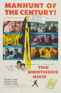 The Brothers Rico Movie Poster Print showcasing classic film art.