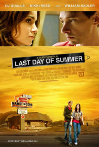 The Last Day of Summer Movie Poster featuring nostalgic artwork.