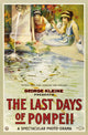 The Last Days of Pompeii Movie Poster Print showcasing classic cinema art.