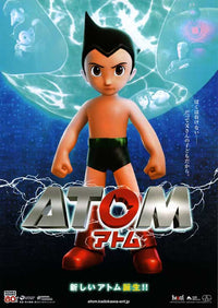 Astro Boy movie poster print showcasing vibrant colors and iconic character.