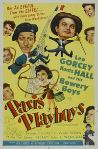 Paris Playboys Movie Poster Print showcasing classic cinema art.