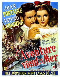 Frenchman's Creek Movie Poster Print showcasing classic cinema art.