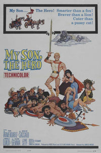 My Son the Hero Movie Poster Print - vibrant cinema artwork