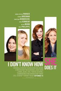 I Don't Know How She Does It Movie Poster Print showcasing modern woman balancing career and family.