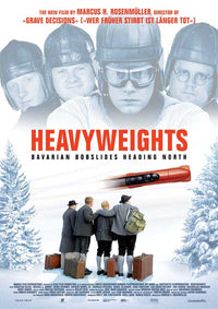 Heavyweights Movie Poster Print featuring nostalgic camp theme.