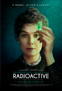 Radioactive Movie Poster Print featuring dynamic imagery and vibrant colors.