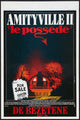 Amityville II: The Possession Movie Poster Print featuring haunting visuals.