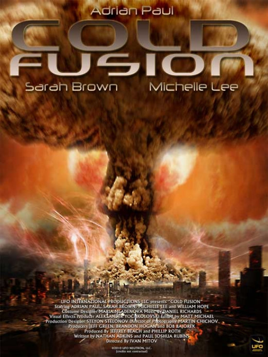 Cold Fusion Movie Poster Print showcasing vibrant graphics and colors.