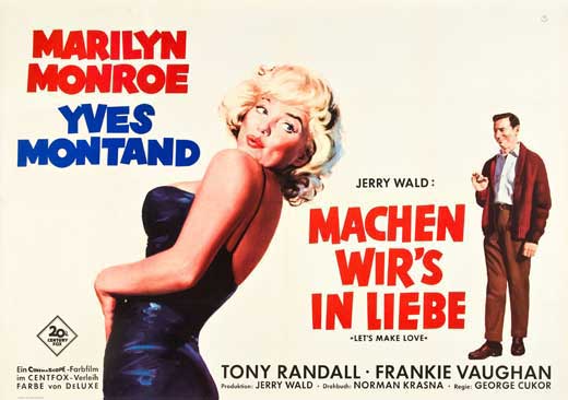 Let's Make Love Movie Poster Print featuring classic romance theme.
