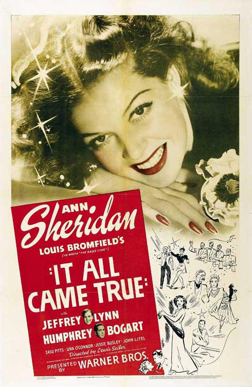 It All Came True Movie Poster Print featuring classic cinema artwork.