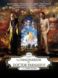 The Imaginarium of Doctor Parnassus Movie Poster Print showcasing surreal imagery.
