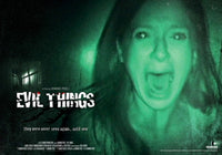 Evil Things Movie Poster featuring dramatic imagery