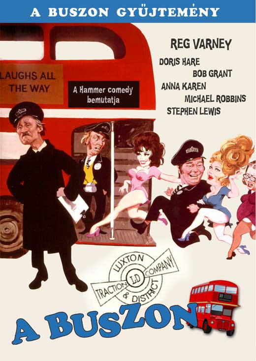 On The Buses Movie Poster Print showcasing classic British comedy.