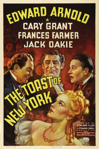 Toast of New York Movie Poster Print showcasing vintage film art.