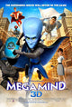 Megamind Movie Poster Print featuring the iconic animated character.