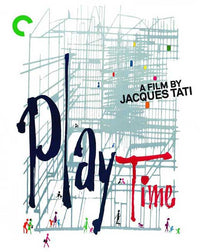 Playtime Movie Poster Print showcasing colorful whimsical art.