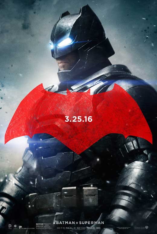 Batman v Superman: Dawn of Justice Movie Poster Print, showcasing the epic clash of heroes.