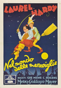 Babes in Toyland Movie Poster Print featuring vibrant colors and whimsical design.