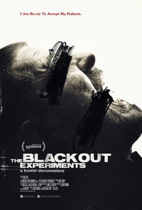 The Blackout Experiments Movie Poster Print showcasing suspenseful art