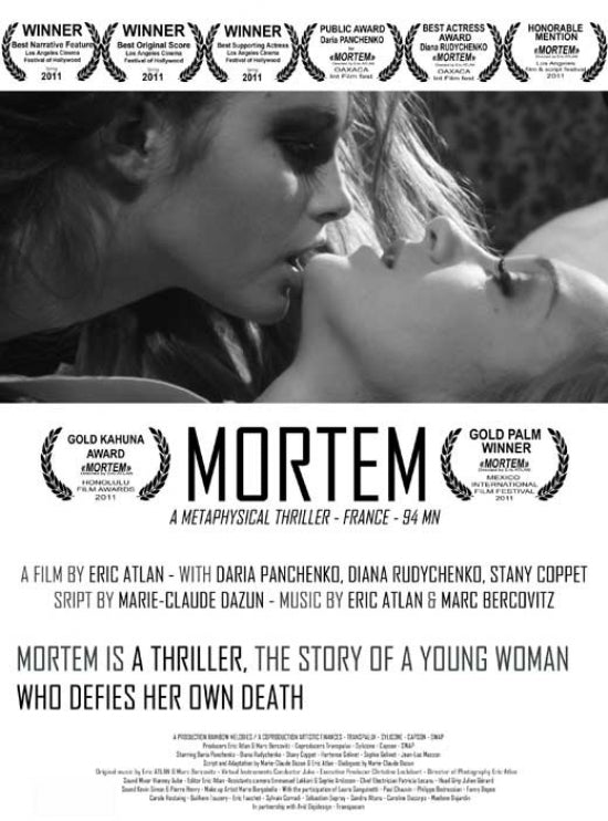 Mortem Movie Poster Print with captivating imagery for film enthusiasts.
