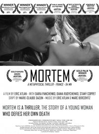 Mortem Movie Poster Print with captivating imagery for film enthusiasts.