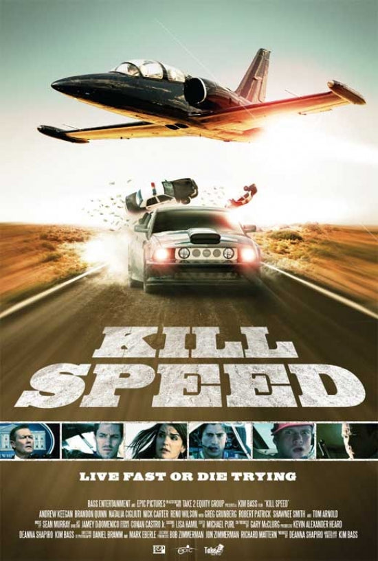 Kill Speed Movie Poster Print showcasing high-octane action.