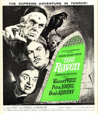 The Raven Movie Poster Print - 11x17 size showcasing classic literature art.