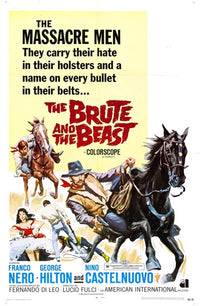 Brute and Beast Movie Poster Print showcasing cinematic artwork.