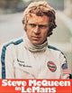 Le Mans Movie Poster Print showcasing thrilling racing imagery.
