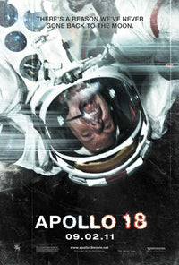 Apollo 18 Movie Poster Print showcasing eerie space exploration theme.