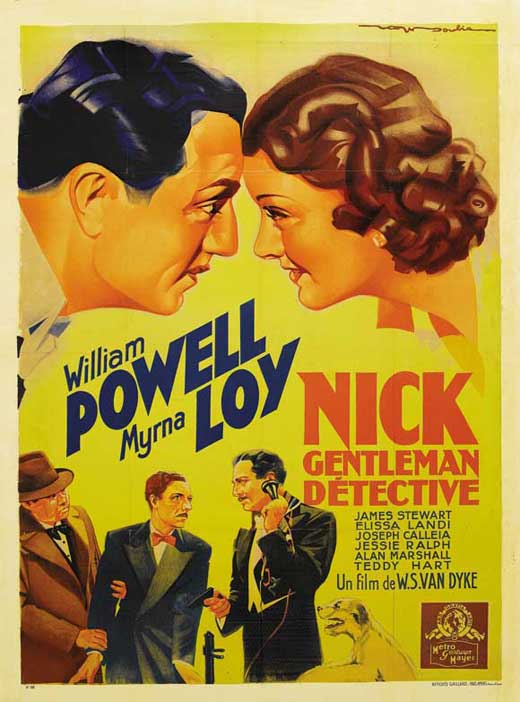 After the Thin Man Movie Poster Print featuring classic film artwork.