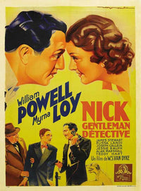 After the Thin Man Movie Poster Print featuring classic film artwork.
