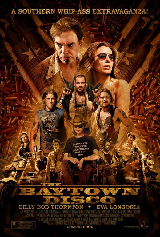 The Baytown Outlaws Movie Poster Print featuring action-packed visuals.