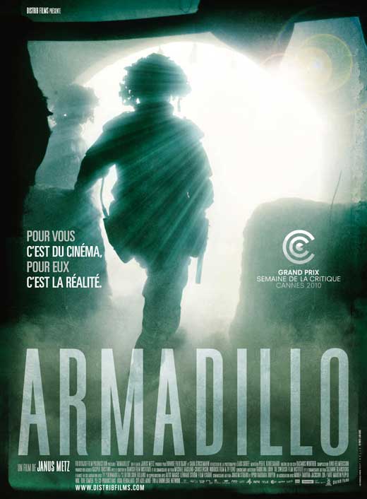 Armadillo Movie Poster Print showcasing vibrant colors and cinematic art.