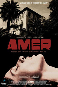Amer Movie Poster Print showcasing cinematic art and vibrant colors.