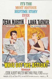 Who's Got the Action Movie Poster showcasing thrilling visuals.