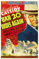 Bar 20 Rides Again Movie Poster Print showcasing classic western film art.