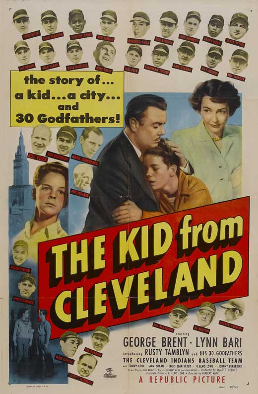 The Kid From Cleveland Movie Poster Print showcasing classic cinema artwork.