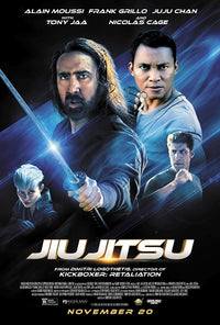 Jiu Jitsu Movie Poster Print showcasing martial arts action.