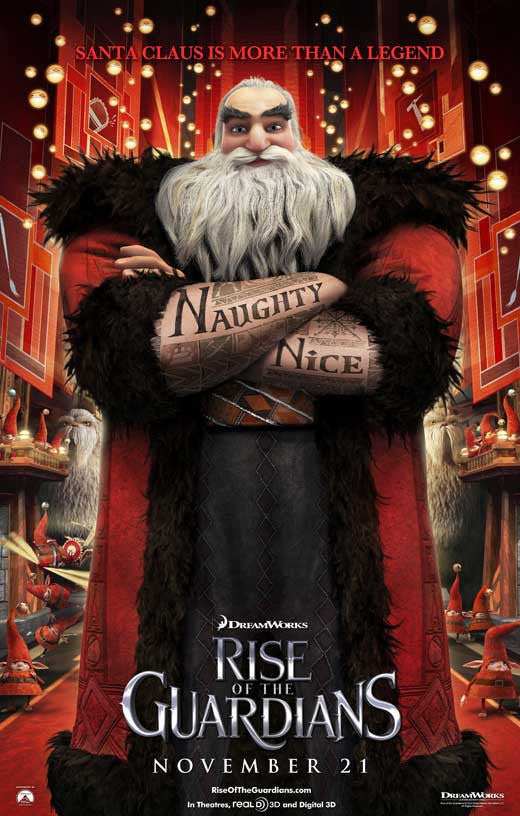 Rise of the Guardians Movie Poster Print (11x17) - Perfect for Home or Office