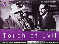 Touch of Evil Movie Poster Print showcasing classic film noir art.